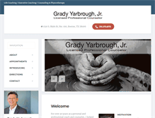 Tablet Screenshot of gradyyarbroughjr.com